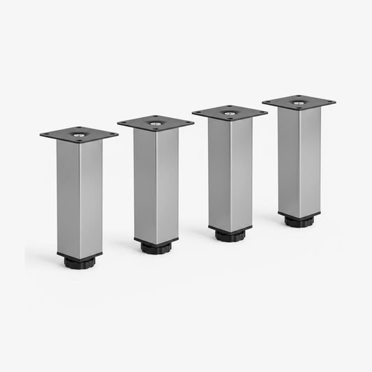 Lot de 4 pieds réglables en hauteur 15 cm