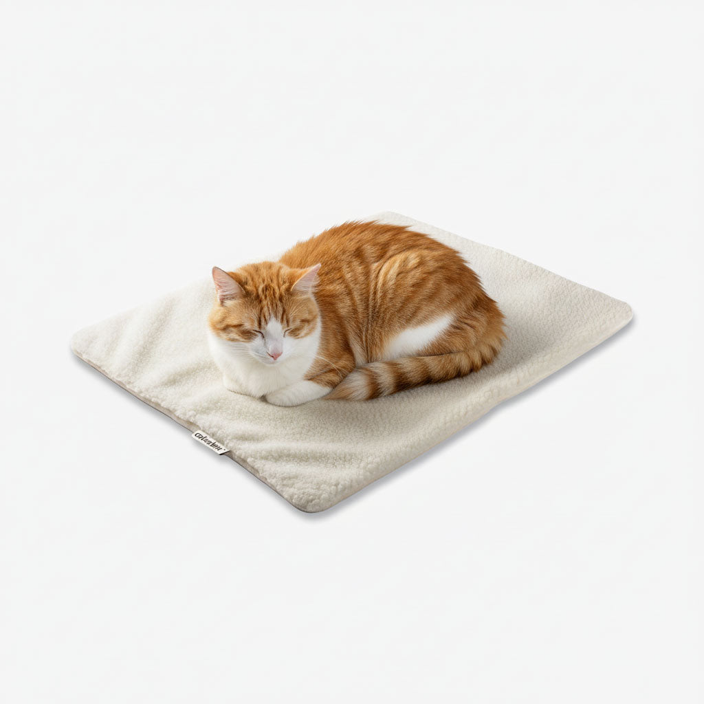 Couverture auto-chauffante pour chat