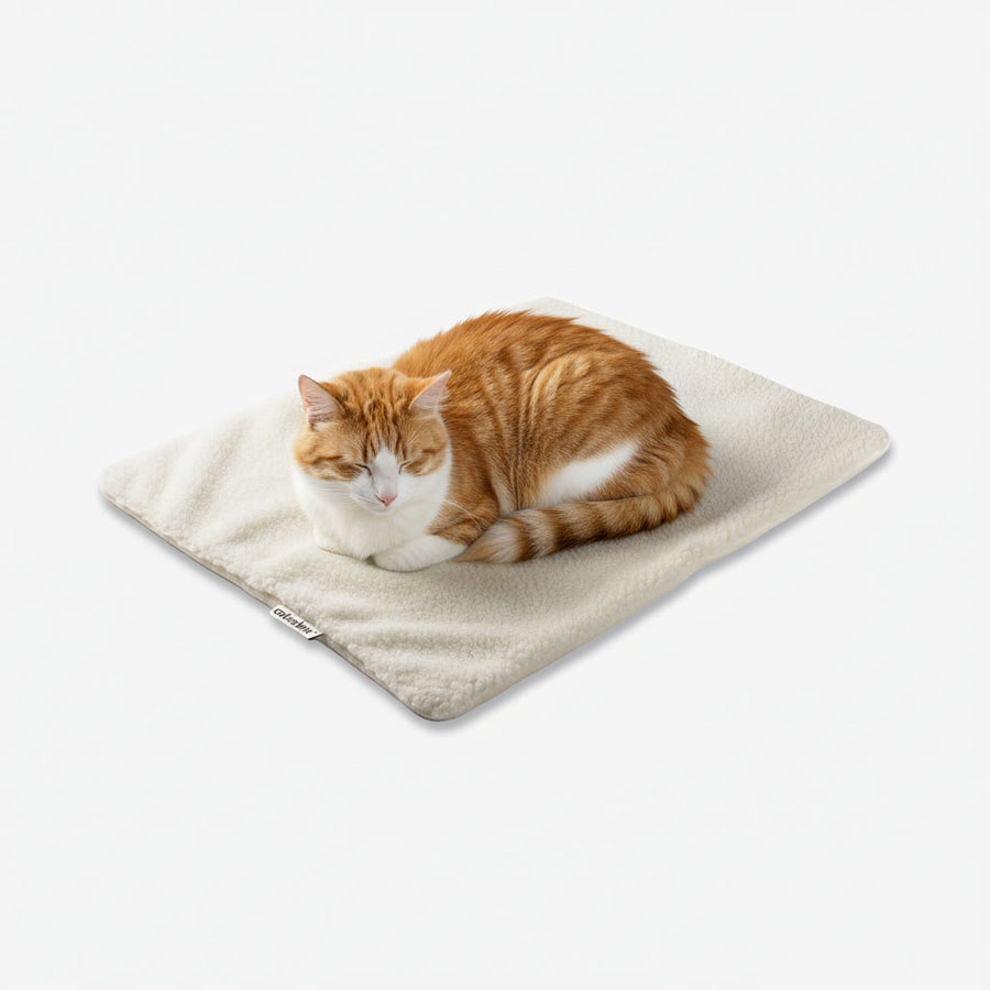Couverture auto-chauffante pour chat