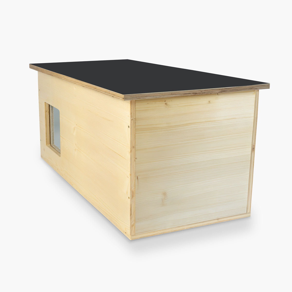 Maison pour chat XXL, extérieur, résistante aux intempéries avec isolation pour grands chats, fabriquée en Allemagne
