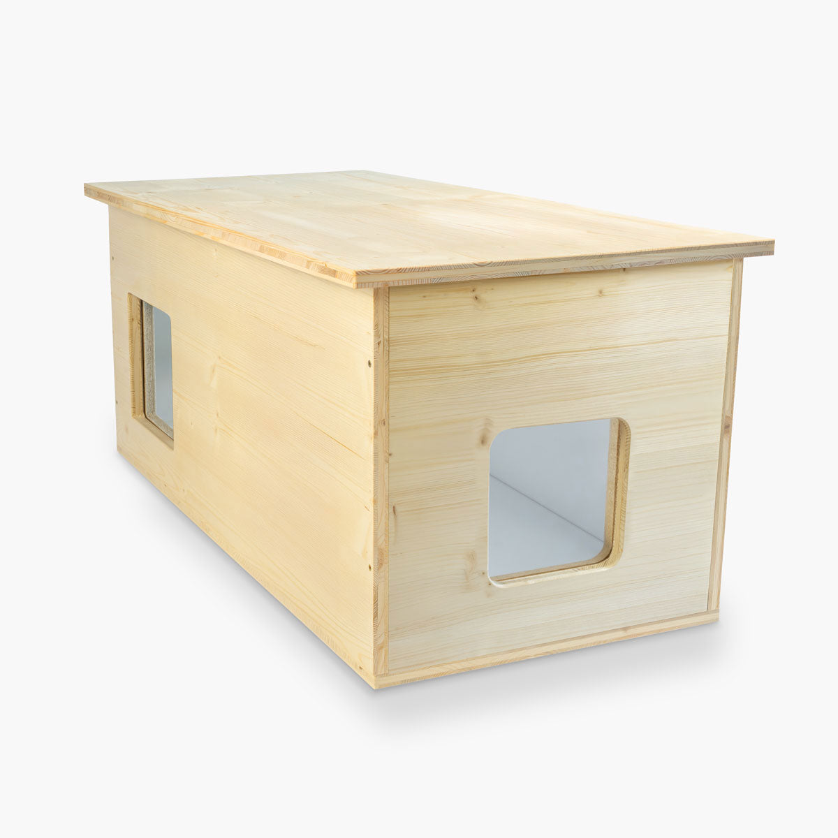 Maison pour chat XXL, extérieur, résistante aux intempéries avec isolation pour grands chats, fabriquée en Allemagne