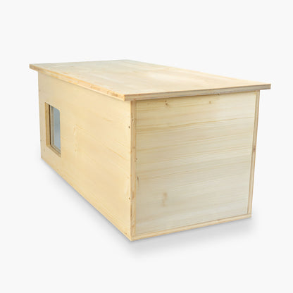Maison pour chat XXL, extérieur, résistante aux intempéries avec isolation pour grands chats, fabriquée en Allemagne